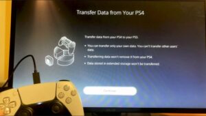 How to Transfer Data From PS4 to PS5