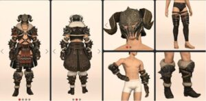 All Warrior Artifact Armor in Final Fantasy XIV Ranked
