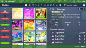 How to Craft TM 150 Stone Edge in Pokémon Scarlet and Violet