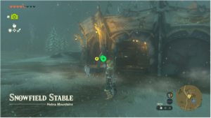 Tears of the Kingdom – How to Find Snowfield Stable