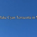 How to Make Cyan Terracotta in Minecraft