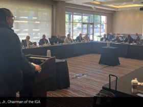 Indian Gaming Association provides legislative updates at New Mexico Gaming Tribes meeting